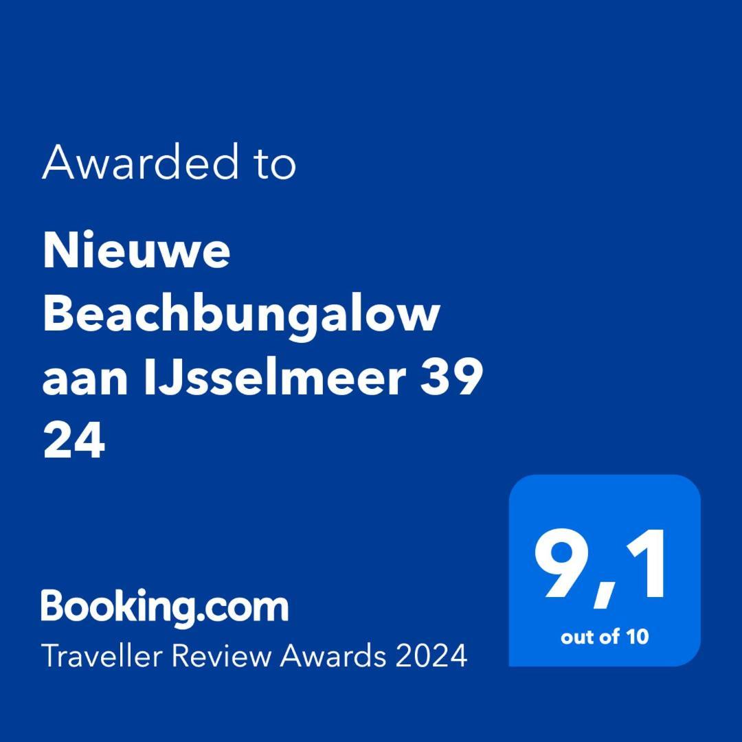 Nieuwe Beachbungalow Aan Ijsselmeer 39 24 Four Seasons Lemmer Zewnętrze zdjęcie